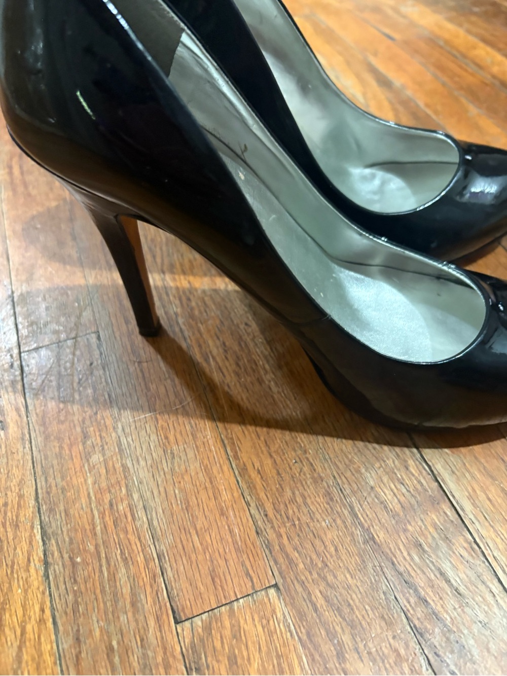 Ivanka Trump Black Patent High Heel Pumps